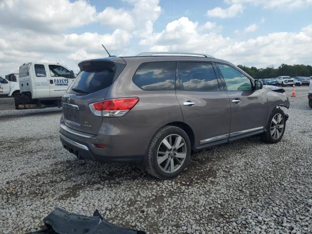 5N1AR2MM5EC664153 - 2014 NISSAN PATHFINDER S Коричневий фото 3