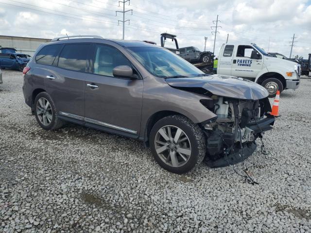 5N1AR2MM5EC664153 - 2014 NISSAN PATHFINDER S Коричневий фото 4
