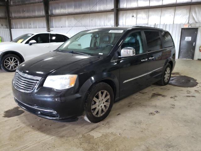 2A4RR8DG7BR676449 - 2011 CHRYSLER TOWN & COU TOURING L BLACK photo 1