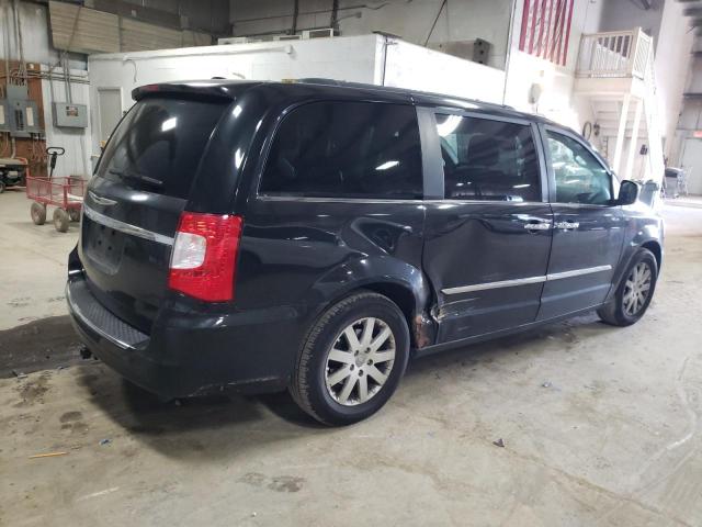 2A4RR8DG7BR676449 - 2011 CHRYSLER TOWN & COU TOURING L BLACK photo 3