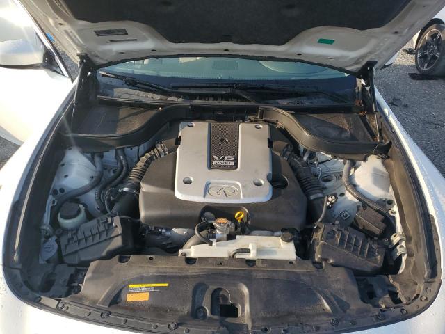 JN1CV6AP6DM714309 - 2013 INFINITI G37 BASE WHITE photo 11