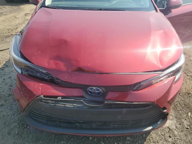 JTDBCMFE4RJ021614 - 2024 TOYOTA COROLLA LE წითელი ფოტო 11