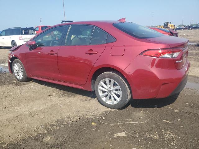 JTDBCMFE4RJ021614 - 2024 TOYOTA COROLLA LE წითელი ფოტო 2