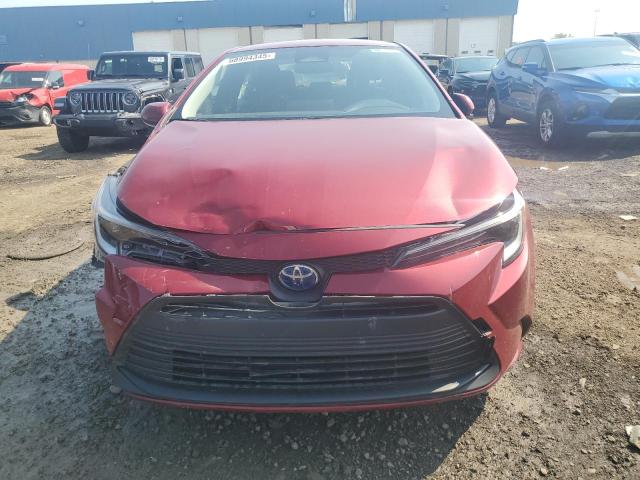JTDBCMFE4RJ021614 - 2024 TOYOTA COROLLA LE წითელი ფოტო 5