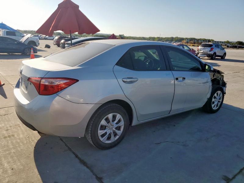 5YFBURHE1KP932895 - 2019 TOYOTA COROLLA L 银色 照片 3
