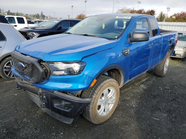 1FTER1FH3NLD27416 - 2022 FORD RANGER XL BLUE photo 1