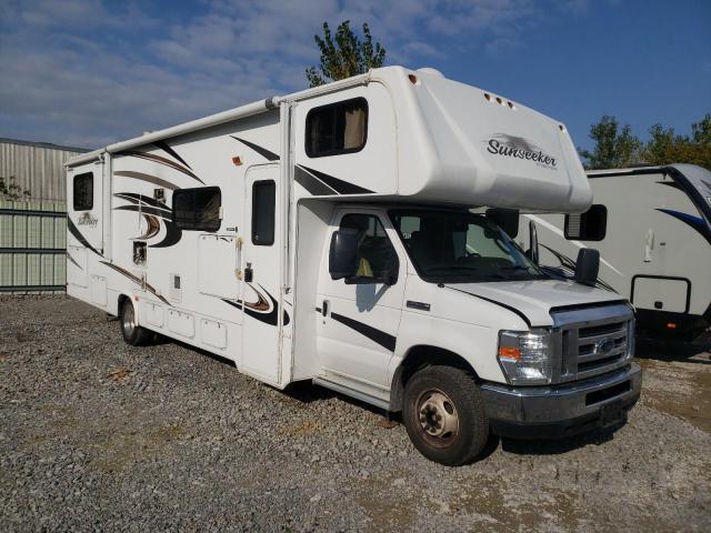 1FDXE4FS8DDA30602 - 2013 WILDWOOD SUNSEEKER E450 SUPER DUTY CUTAWAY VAN WHITE photo 1