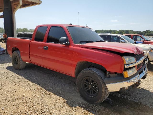 1GCEK19B35E156361 - 2005 CHEVROLET SILVERADO K1500 RED photo 4