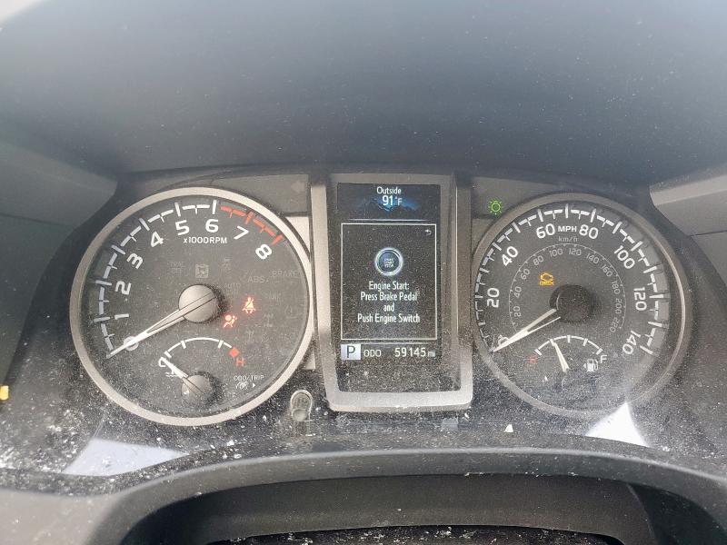 3TMDZ5BN9PM142495 - 2023 TOYOTA TACOMA DOUBLE CAB GRAY photo 9