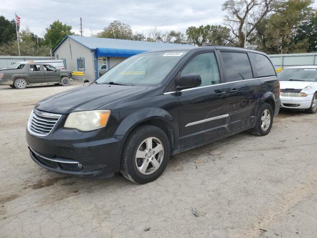 2A4RR8DG4BR677641 - 2011 CHRYSLER TOWN & COU TOURING L BLACK photo 1