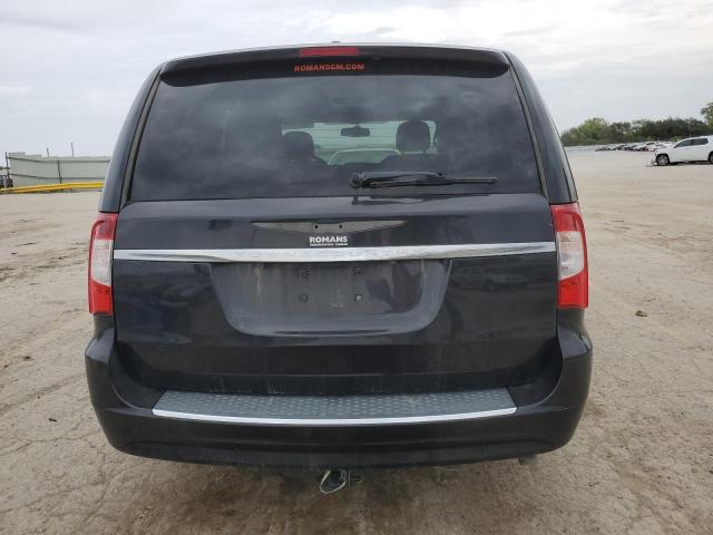 2A4RR8DG4BR677641 - 2011 CHRYSLER TOWN & COU TOURING L BLACK photo 6