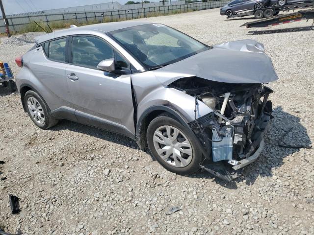 JTNKHMBX1L1087114 - 2020 TOYOTA C-HR XLE Արծաթագույն լուսանկար 4