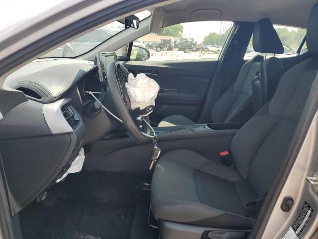 JTNKHMBX1L1087114 - 2020 TOYOTA C-HR XLE Արծաթագույն լուսանկար 7