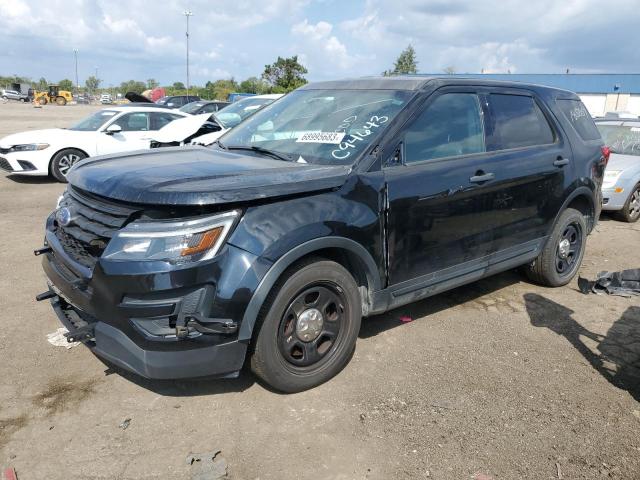 1FM5K8AR7JGC94643 - 2018 FORD EXPLORER POLICE INTERCEPTOR BLACK photo 1