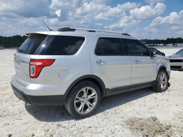 1FM5K7F89FGC07164 - 2015 FORD EXPLORER LIMITED SILVER photo 3
