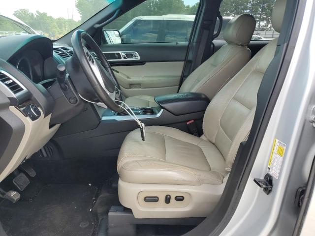 1FM5K7F89FGC07164 - 2015 FORD EXPLORER LIMITED SILVER photo 7