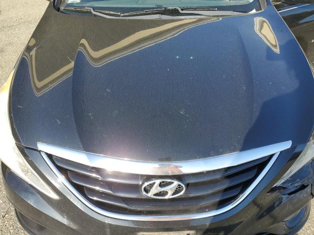 5NPEB4ACXDH645764 - 2013 HYUNDAI SONATA GLS BLACK photo 11