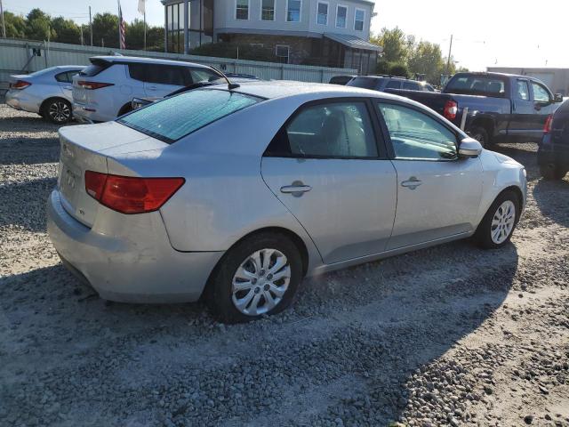 KNAFU4A24C5471725 - 2012 KIA FORTE EX SILVER photo 3