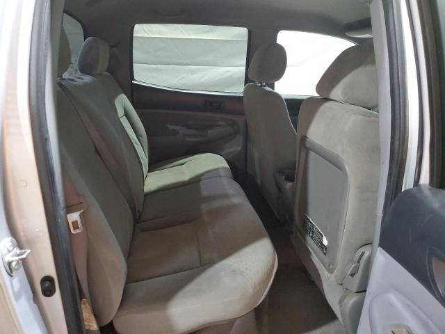 5TELU42N96Z145905 - 2006 TOYOTA TACOMA DOUBLE CAB Արծաթագույն լուսանկար 10