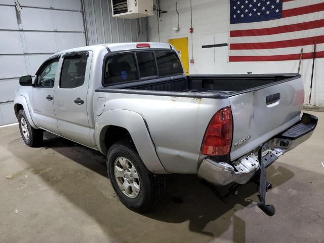 5TELU42N96Z145905 - 2006 TOYOTA TACOMA DOUBLE CAB Արծաթագույն լուսանկար 2