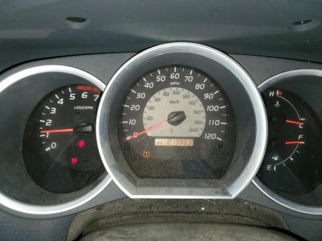 5TELU42N96Z145905 - 2006 TOYOTA TACOMA DOUBLE CAB Արծաթագույն լուսանկար 9