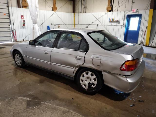 2HGEJ6618XH514921 - 1999 HONDA CIVIC BASE SILVER photo 2