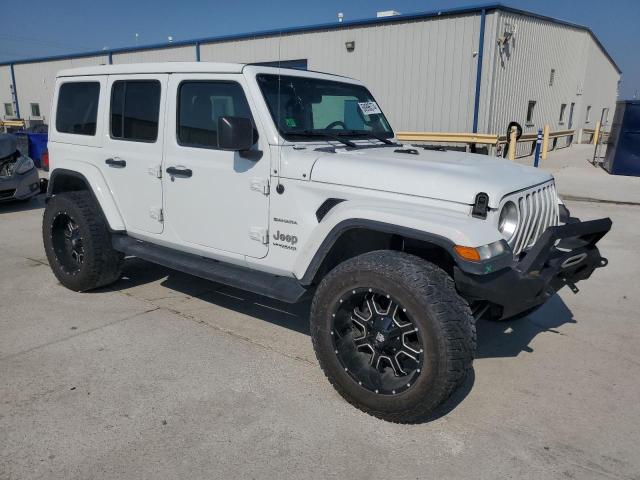 1C4HJXEG1LW182680 - 2020 JEEP WRANGLER U SAHARA WHITE photo 4