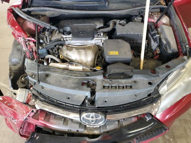 4T1BF1FK6FU968817 - 2015 TOYOTA CAMRY LE BURGUNDY photo 11