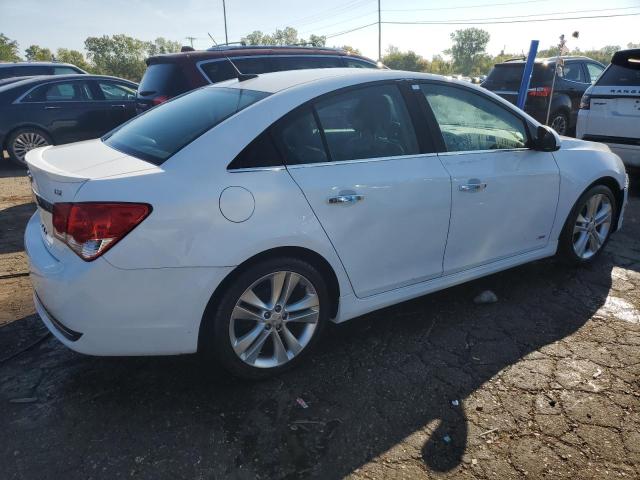 1G1PG5SB9E7365869 - 2014 CHEVROLET CRUZE LTZ WHITE photo 3