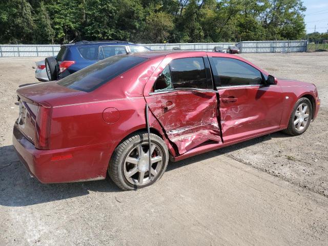 1G6DW677860204871 - 2006 CADILLAC STS RED photo 3