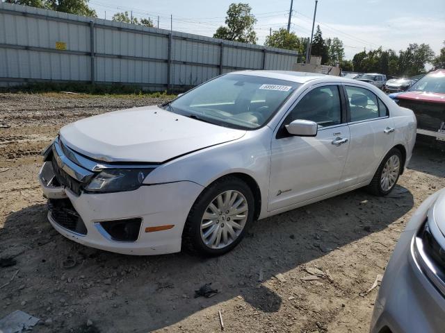 3FADP0L34CR298940 - 2012 FORD FUSION HYBRID WHITE photo 1