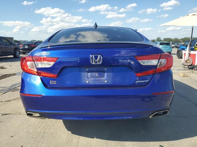 1HGCV1F32MA023996 - 2021 HONDA ACCORD SPORT BLUE photo 6