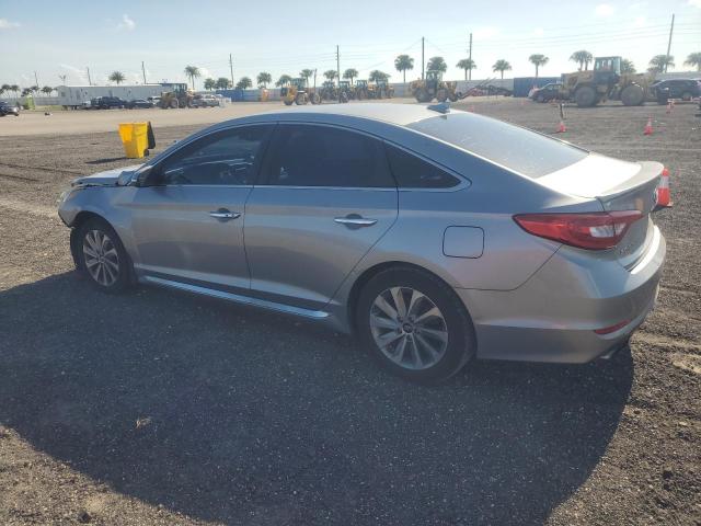 5NPE34AF5HH441113 - 2017 HYUNDAI SONATA SPORT SILVER photo 2