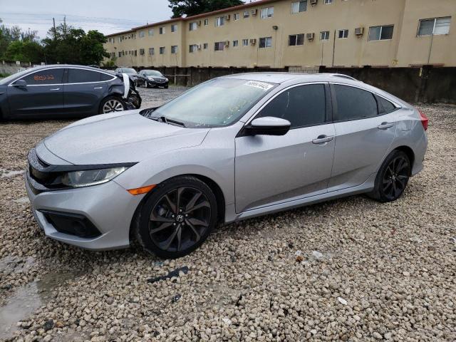 19XFC2F84KE006209 - 2019 HONDA CIVIC SPORT 银色 照片 1