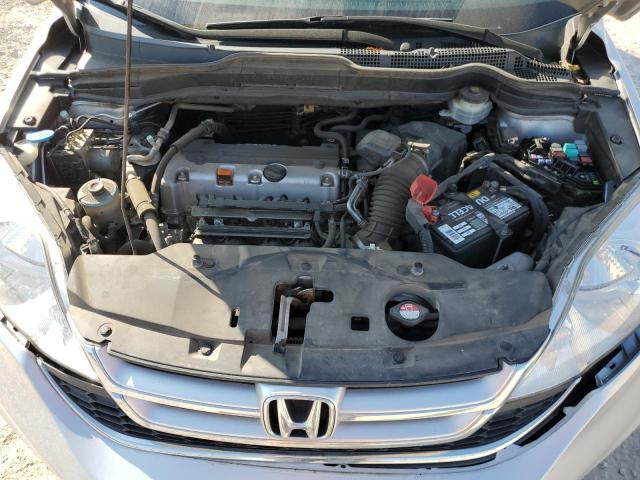 JHLRE3H72BC012702 - 2011 HONDA CR-V EXL SILVER photo 11