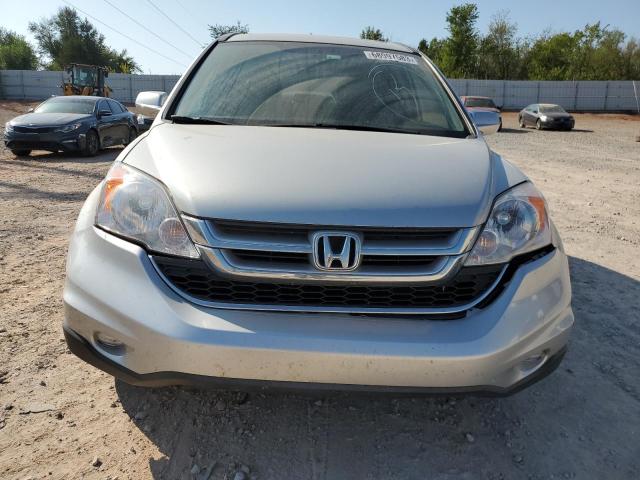 JHLRE3H72BC012702 - 2011 HONDA CR-V EXL SILVER photo 5