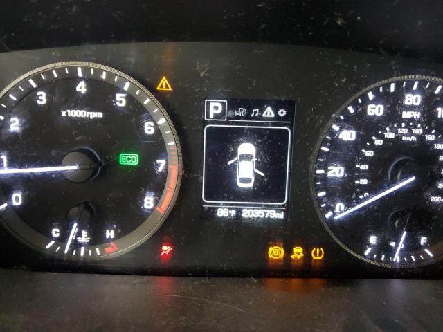 5NPE24AF5HH492811 - 2017 HYUNDAI SONATA SE WHITE photo 9