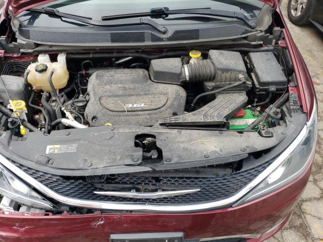 2C4RC1EG0HR780125 - 2017 CHRYSLER PACIFICA TOURING L PLUS BURGUNDY photo 12