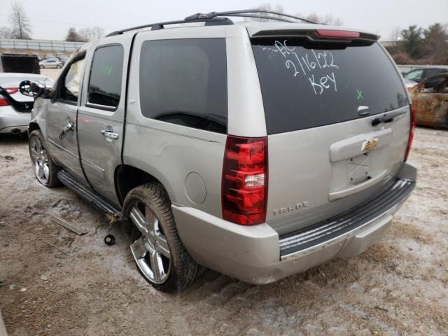 1GNFK33089R195489 - 2009 CHEVROLET TAHOE K1500 LTZ SILVER photo 3