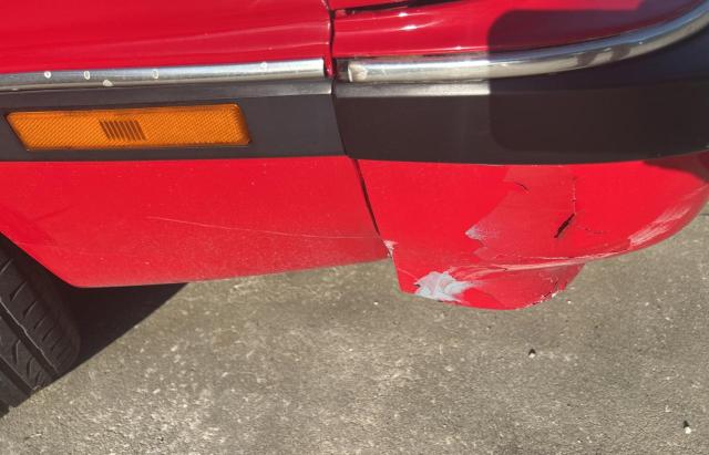 1C3XJ4533MG122410 - 1991 CHRYSLER LEBARON RED photo 12