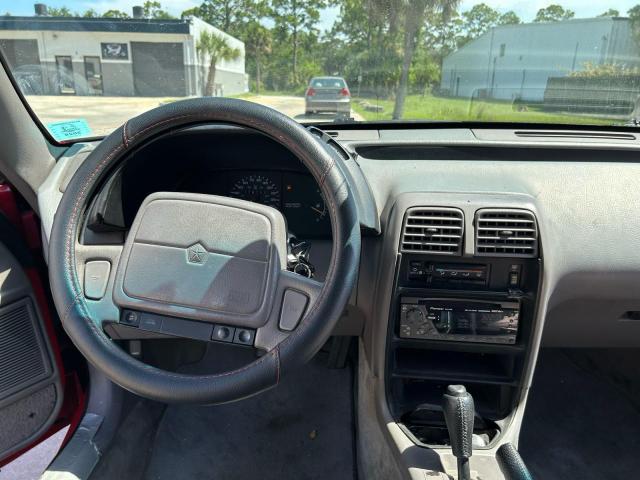 1C3XJ4533MG122410 - 1991 CHRYSLER LEBARON RED photo 9