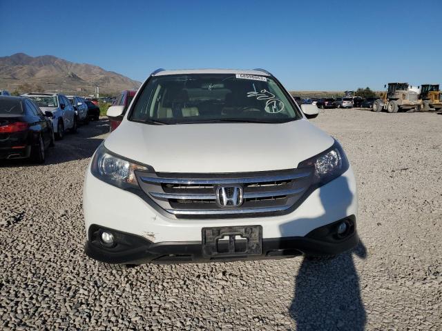 5J6RM4H7XCL035940 - 2012 HONDA CR-V EXL WHITE photo 5