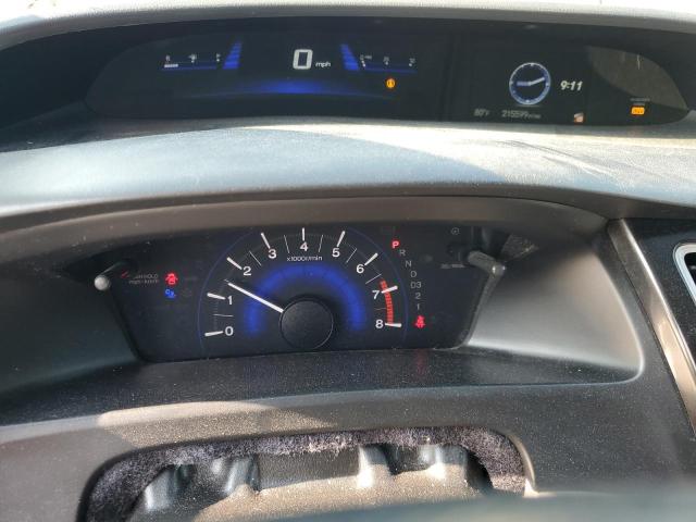 2HGFG3B53DH524021 - 2013 HONDA CIVIC LX BLACK photo 9