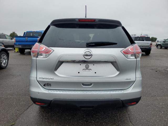 KNMAT2MV7GP711967 - 2016 NISSAN ROGUE S SILVER photo 6