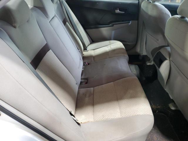 4T4BF1FK5CR228452 - 2012 TOYOTA CAMRY BASE SILVER photo 10