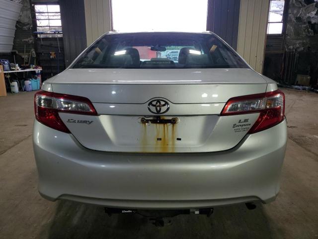 4T4BF1FK5CR228452 - 2012 TOYOTA CAMRY BASE SILVER photo 6