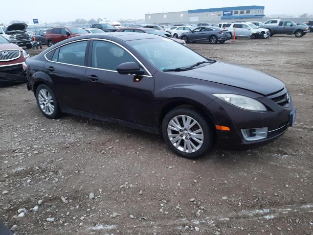 1YVHZ8CH8A5M44072 - 2010 MAZDA 6 I MAROON photo 4