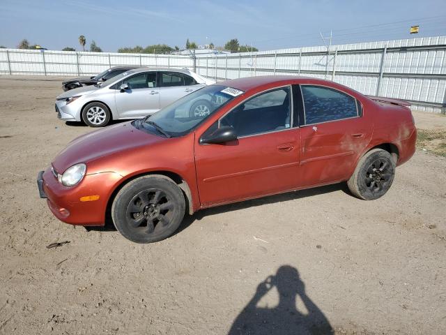 1B3ES46C1YD530167 - 2000 DODGE NEON BASE ORANGE photo 1