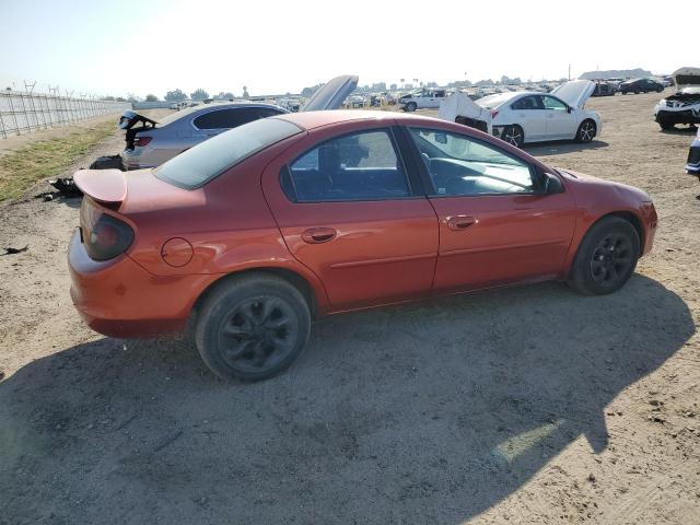 1B3ES46C1YD530167 - 2000 DODGE NEON BASE ORANGE photo 3