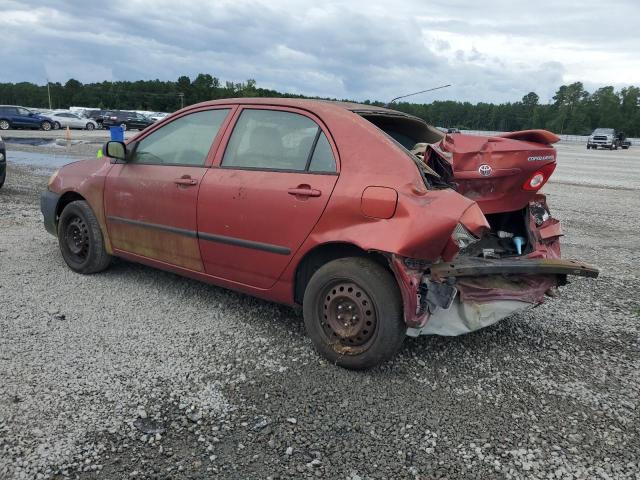 1NXBR32E18Z052407 - 2008 TOYOTA COROLLA CE BURGUNDY photo 2